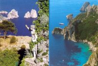 Campania - Napoli - Capri -Veduta da Monte Solaro e costa Meridionale