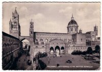 Sicilia - Palermo - Cattedrale e Via Matteo Bonello