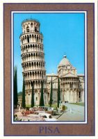 Pisa - La Torre pendente e l'Abside del Duomo